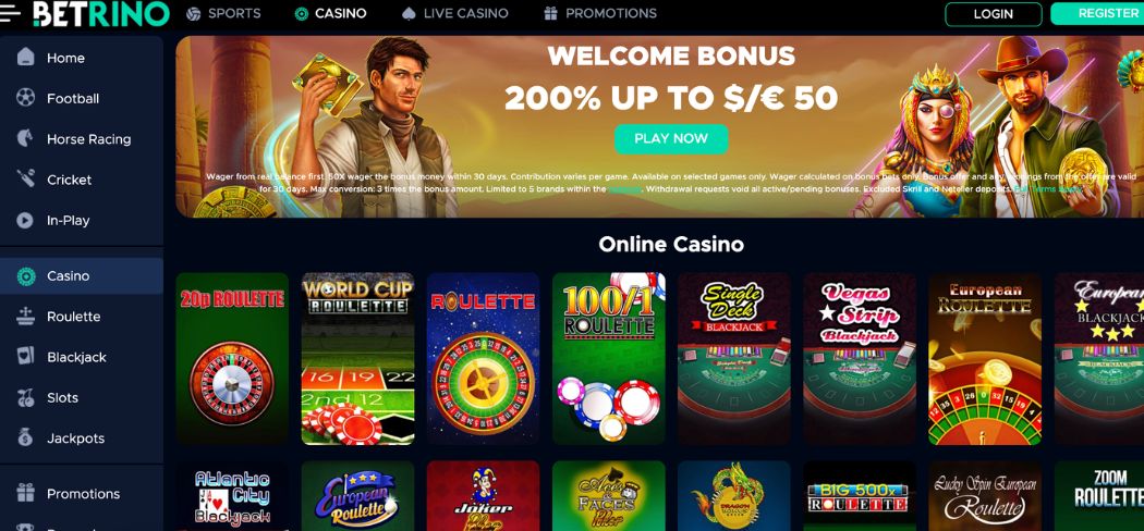 Betrino casino